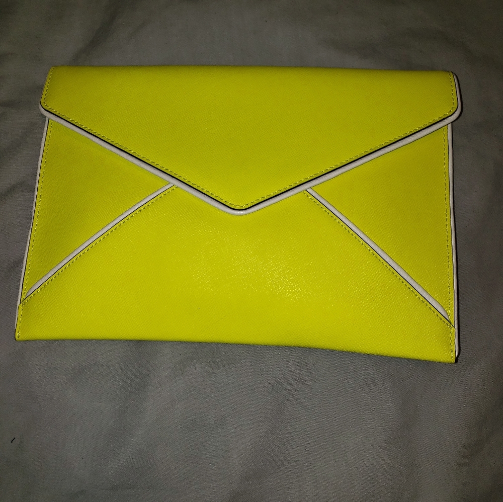 Neon Yellow Clutch